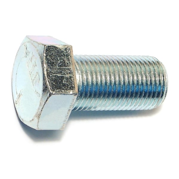 Midwest Fastener Grade 5, 5/8"-18 Hex Head Cap Screw, Zinc Plated Steel, 1-1/4 in L, 25 PK 00567 - main
